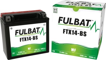 Akumulator FULBAT YTX14-BS (AGM, obsługowy, kwas w