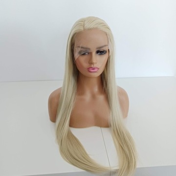 Парик LACE FRONT Блондин 40/55/80см 2 БЕСПЛАТНЫЕ шапочки
