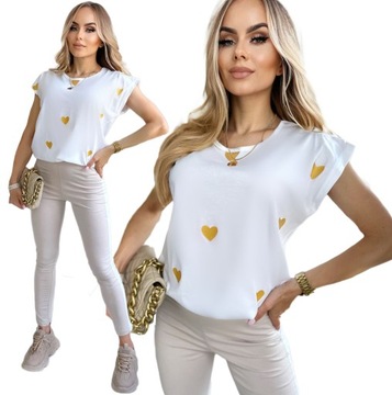 Fajna wygodna KOSZULKA T-SHIRT dużo wzorów