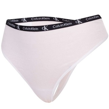 CALVIN KLEIN STRINGI DAMSKIE MAJTKI THONG 7PK WIELOKOLOROWE r.M