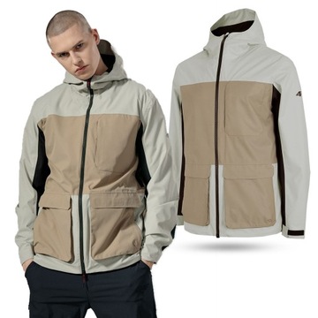 KURTKA PRZECIWDESZCZOWA MĘSKA 4F NEODRY L22-KUM060