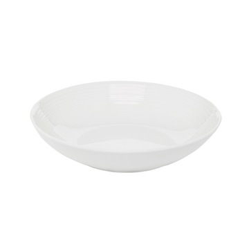 Talerz głęboki Linea 23 cm biały AMBITION