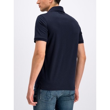 CALVIN KLEIN KOSZULKA POLO SOFT INTERLOCK LOGO M