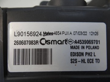 SMART 453 EQ FOURTWO FORFOUR 4539069701 SVĚTLO LEVÝ