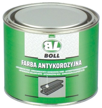 BOLL PODKŁADOWA FARBA ANTYKOROZYJNA 0,5L 001409