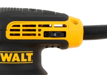 ЭКСЦЕНТРИЧЕСКАЯ ШЛИФОВАЛЬНАЯ МАШИНА DEWALT DWE6423 РЕГ. ВРАЩЕНИЕ