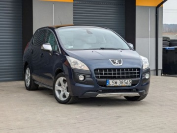 Peugeot 3008 I Crossover 2.0 HDI 150KM 2009 Peugeot 3008 Jasne Skory Panorama Klima Podgrzewane Fotele Navi Serwis Gwa, zdjęcie 1