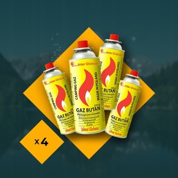 ПОРТАТИВНАЯ ПОЛЕВАЯ ГАЗОВАЯ ТУРИСТИЧЕСКАЯ ПЛИТА + ГРИЛЬ + БАЛЛОН С КАРТРИДЖЕМ 4x 2в1