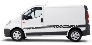 Samolepky na Renault Trafic Opel Vivaro L1 New Line Sport 1 barva