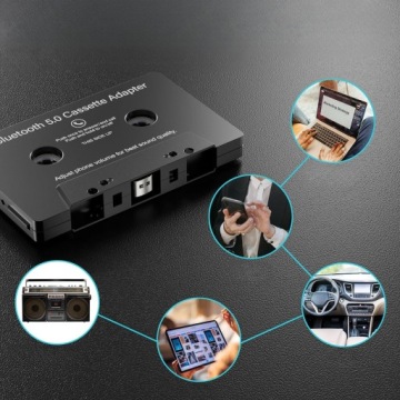 Приемник Bluetooth Cassette 5.0 Беспроводное соединение
