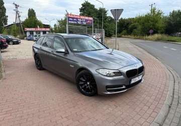 BMW Seria 5 F10-F11 Touring Facelifting 520d 190KM 2015 BMW Seria 5 2.0D 190Ps NAVI Ledy Extra stan 2.0 Diesel 190KM, zdjęcie 1