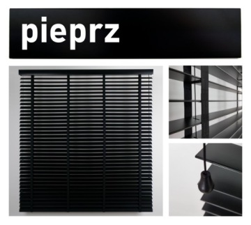 Жалюзи на заказ CLICKY Flip 50 мм искусственное дерево ПВХ 110x60 см