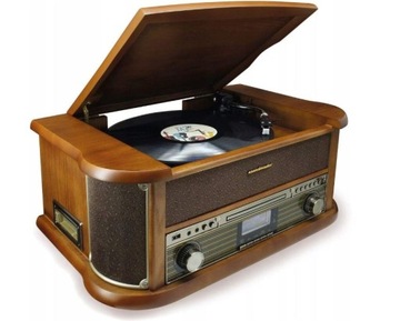 GRAMOFON SOUNDMASTER NR546BR RADIO CYFROWE DAB+ FM MAGNETOFON CD USB