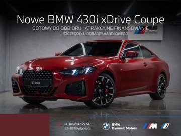 BMW Seria 4 G22-23-26 Coupe 2.0 430i 245KM 2025 BMW Seria 4 30i xDrive Coupe 245 KM - HarmanKardon - Adaptacyjne LEDy - M