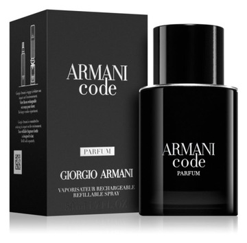 Giorgio Armani CODE BLACK PARFUM perfumy 50 ml