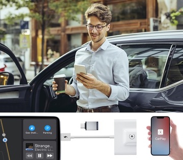 БЕСПРОВОДНОЙ АДАПТЕР CarPlay iOS Wi-Fi/Bluetooth