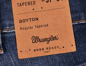 WRANGLER spodnie TAPERED regular BOYTON W31 L34