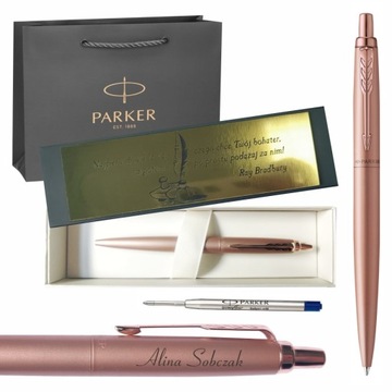 PARKER DŁUGOPIS NA PREZENT JOTTER XL RÓŻOWY GRAWER