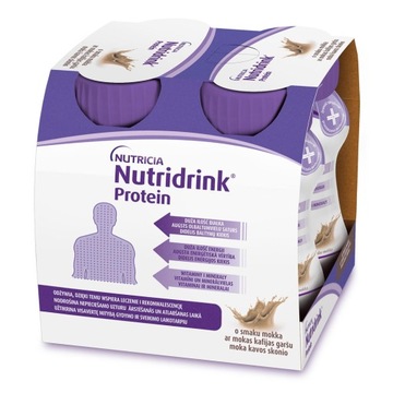 NUTRIDRINK PROTEIN o smaku mokka 4 x 125 ml