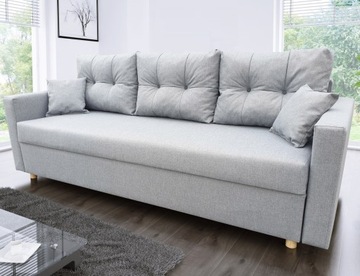 Kanapa WOLF Skandynawska Sofa Rozkładana Wersalka
