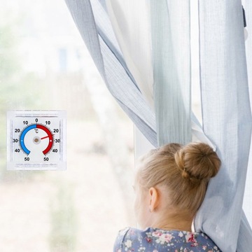 Самоклеящийся аналоговый традиционный наружный оконный термометр