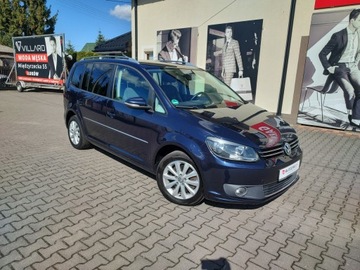 Volkswagen Touran II 2.0 TDI 140KM 2013 Volkswagen Touran 2.0 TDi 140KM Klimatronic Navi