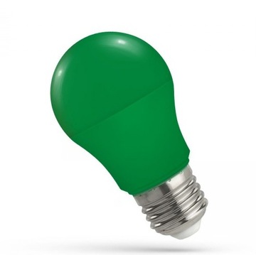 Żarówka dekoracyjna LED GLS E27 4,9W zielony