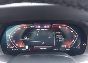 BMW X5 G05 M SUV 4.4 M50i 530KM 2020 BMW X5 M 2020r., M50i, 4.4L, od ubezpieczalni 4.4 Benzyna 530KM, zdjęcie 11