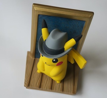 ОРИГИНАЛЬНАЯ ФИГУРКА ПИКАЧУ, УНИКАЛЬНАЯ КОЛЛЕКЦИЯ ПОКЕМОНОВ ВАН ГОГА, НОВАЯ
