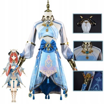 Genshin impact Nilou Kostium dla tancerzy Cosplay