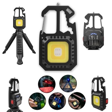 NEWELL LATARKA WIELOFUNKCYJNA LED BRELOK MULTITOOL