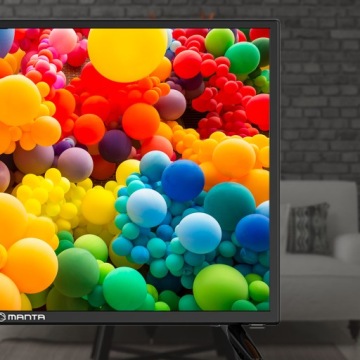 Manta 24LHN124D 24-дюймовый светодиодный телевизор HD RS со звуковой системой DD+ DVB-T2/HEVC