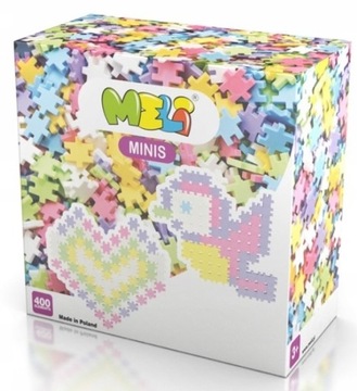 KLOCKI KONSTRUKCYJNE PINK MOSAIC MINIS MELI 400EL
