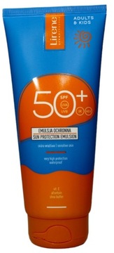 Lirene ochronna Emulsja do opalania SPF 50 200 ml vit.E UVA UVB IR HEV