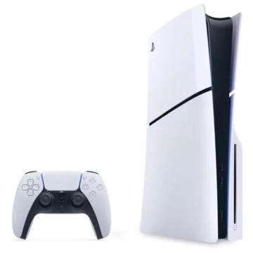 Цифровая консоль SONY PlayStation 5 SLIM — корпус D + ДОПОЛНИТЕЛЬНАЯ ПОДКЛАДКА (белая)