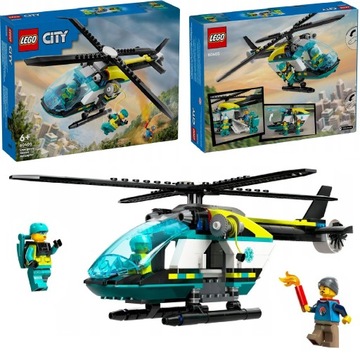 LEGO CITY 60405 HELIKOPTER RATUNKOWY PREZENT