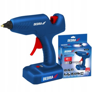 PISTOLET DO KLEJU NA GORĄCO 60W 12V DEDRA DED7558