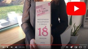 Забавный подарок девушке на 18-летие