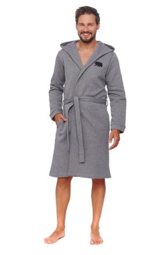 DOCTOR NAP 9768 XL мужской халат с капюшоном