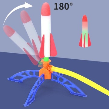 Stomp Rockets Веселая игрушка на открытом воздухе Игра в обучающую игру в образовательном стиле B