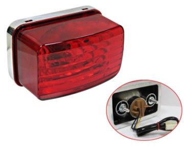 LAMPA OŚWIETLENIE TYŁ TYLNA Quad ATV Quadzilla SMC 150/170/200/250cc