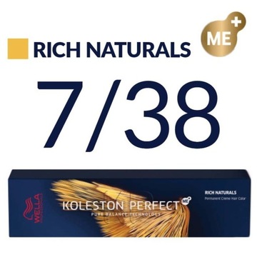 Wella Koleston Perfect Me+ 60ml Farba 7/38