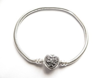 BRANSOLETKA DO CHARMS PANDOR SREBRO 925 21CM BR30