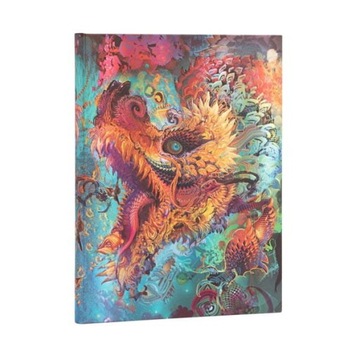 Notatnik w linie Paperblanks - Android Jones Humming Dragon - ultra