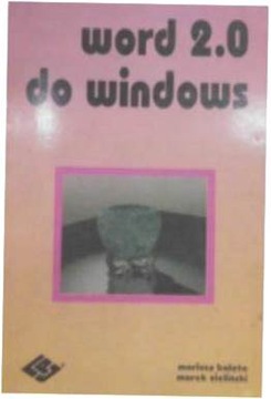 word 2.0 do windows - M Kaleta