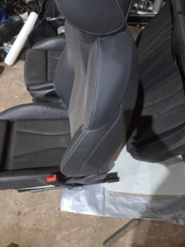 КОМПЛЕКТ ПОЛУКОЖАНЫХ СИДЕНИЙ SEATS AUDI A3 8V 5D HB S-LINE