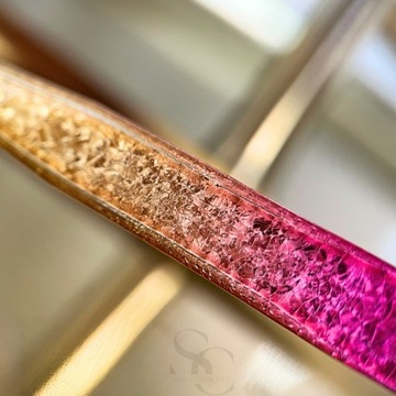 Pęseta do przedłużania Stylizacji Rzęs WYGIĘTA PERŁOWA precyzyjna SEOL