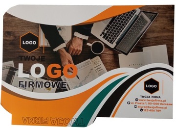 TECZKI ofertowe A4 firmowe LOGO Nadruk 500 sztuk