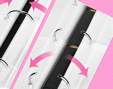 АЛЬБОМ-ПЕРЕХОДНИК ДЛЯ 504 РОЗОВЫХ КАРТ ПОКЕМОНА ДЛЯ ДЕВОЧЕК.