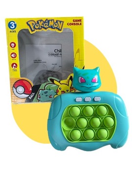 Pop it gra pikachu zręcznościowa elektroniczna pokemon popit + baterie